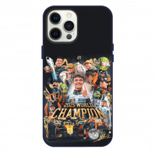 F1 Formula One Lando Norris Phone Case For iPhone Samsung Galaxy Pixel OnePlus Vivo Xiaomi Asus Sony Motorola Nokia - World Champion Collage Signature Poster