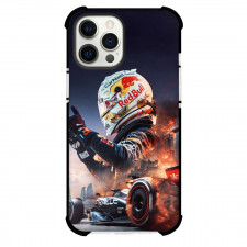 F1 Formula One Max Verstappen Case For iPhone Samsung Galaxy Pixel OnePlus Vivo Xiaomi Asus Sony Motorola Nokia - Burning Portrait