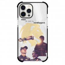 F1 Formula One Max Verstappen Case For iPhone Samsung Galaxy Pixel OnePlus Vivo Xiaomi Asus Sony Motorola Nokia - Minimalist Lion Logo Poster