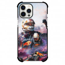 F1 Formula One Max Verstappen Case For iPhone Samsung Galaxy Pixel OnePlus Vivo Xiaomi Asus Sony Motorola Nokia - Purple Sky Overlay