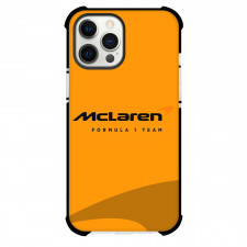 F1 Formula One Mclaren Phone Case For iPhone And Samsung Galaxy Devices - Mclaren Formula 1 Team Orange Poster