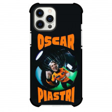F1 Formula One Oscar Piastri Case For iPhone Samsung Galaxy Pixel OnePlus Vivo Xiaomi Asus Sony Motorola Nokia - Fisheye Orange Poster