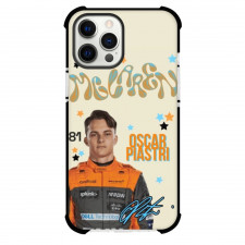 F1 Formula One Oscar Piastri Case For iPhone Samsung Galaxy Pixel OnePlus Vivo Xiaomi Asus Sony Motorola Nokia - Liquid Metal Poster