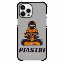 F1 Formula One Oscar Piastri Case For iPhone Samsung Galaxy Pixel OnePlus Vivo Xiaomi Asus Sony Motorola Nokia - Minimalist Logo Art