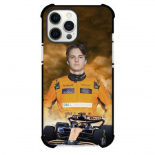 F1 Formula One Oscar Piastri Case For iPhone Samsung Galaxy Pixel OnePlus Vivo Xiaomi Asus Sony Motorola Nokia - Orange Sky Overlay