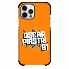 F1 Formula One Oscar Piastri Case For iPhone Samsung Galaxy Pixel OnePlus Vivo Xiaomi Asus Sony Motorola Nokia - Pop Art Text