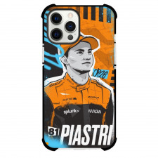 F1 Formula One Oscar Piastri Case For iPhone Samsung Galaxy Pixel OnePlus Vivo Xiaomi Asus Sony Motorola Nokia - Spray Paint Art