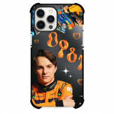 F1 Formula One Oscar Piastri Case For iPhone Samsung Galaxy Pixel OnePlus Vivo Xiaomi Asus Sony Motorola Nokia - Trendy Gleam Portrait
