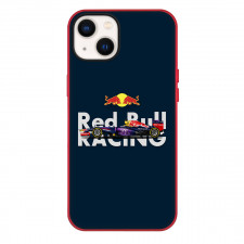 F1 Formula One Redbull Phone Case For iPhone Samsung Galaxy Pixel OnePlus Vivo Xiaomi Asus Sony Motorola Nokia - Redbull F1 RB9 Sebastian Vettel Car Vector Illustration On Dark Background