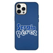 F1 Formula One Sergio Perez Case For iPhone Samsung Galaxy Pixel OnePlus Vivo Xiaomi Asus Sony Motorola Nokia - Name Text Art