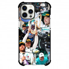 F1 Formula One Valtteri Bottas Phone Case For iPhone And Samsung Galaxy Devices - Valtteri Bottas Celebration Collage