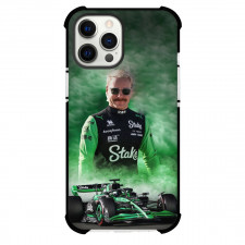 F1 Formula One Valtteri Bottas Case For iPhone Samsung Galaxy Pixel OnePlus Vivo Xiaomi Asus Sony Motorola Nokia - Green Sky Overlay Portrait