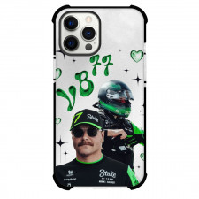 F1 Formula One Valtteri Bottas Case For iPhone Samsung Galaxy Pixel OnePlus Vivo Xiaomi Asus Sony Motorola Nokia - Y2k Poster Gray Background
