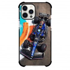 F1 Formula One Team Williams Case For iPhone Samsung Galaxy Pixel OnePlus Vivo Xiaomi Asus Sony Motorola Nokia - In Speed and Motion Portrait