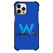 F1 Formula One Team Williams Case For iPhone Samsung Galaxy Pixel OnePlus Vivo Xiaomi Asus Sony Motorola Nokia - Minimalist Blue Poster
