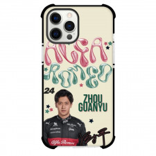 F1 Formula One Zhou Guanyu Case For iPhone Samsung Galaxy Pixel OnePlus Vivo Xiaomi Asus Sony Motorola Nokia - Trend Gleam Poster