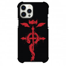 Fullmetal Alchemist Phone Case For iPhone Samsung Galaxy Pixel OnePlus Vivo Xiaomi Asus Sony Motorola Nokia - Alchemy HD Red Mark