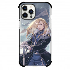 Fullmetal Alchemist Olivier Phone Case For iPhone Samsung Galaxy Pixel OnePlus Vivo Xiaomi Asus Sony Motorola Nokia - Olivier Mira Armstrong The Ice Queen of Briggs