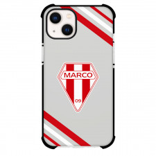 AD MARCO 09 Phone Case For iPhone Samsung Galaxy Pixel OnePlus Vivo Xiaomi Asus Sony Motorola Nokia - Large Logo With Stripe
