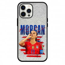 Alex Morgan Phone Case For iPhone and Samsung Galaxy Devices - Alex Morgan United States Women's National Football Celebration Paint Art