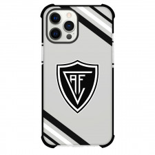 Academico De Viseu FC Phone Case For iPhone Samsung Galaxy Pixel OnePlus Vivo Xiaomi Asus Sony Motorola Nokia - Large Logo With Stripe