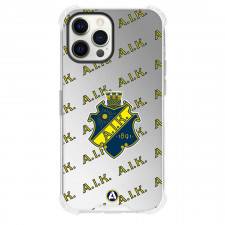 AIK Fotboll Phone Case For iPhone and Samsung Galaxy Devices - AIK Football Club Medley Monogram Wordmark