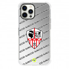AC Ajaccio Football Club Phone Case For iPhone and Samsung Galaxy Devices - Ajaccio Football Club Medley Monogram Wordmark