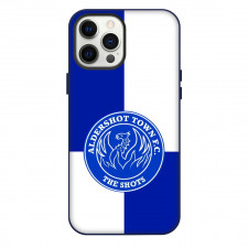National League Aldershot Town Phone Case For iPhone Samsung Galaxy Pixel OnePlus Vivo Xiaomi Asus Sony Motorola Nokia - Large Logo Blue And White Background