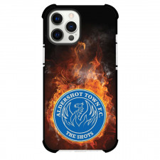 National League Aldershot Town Phone Case For iPhone Samsung Galaxy Pixel OnePlus Vivo Xiaomi Asus Sony Motorola Nokia - Large Logo Flaming