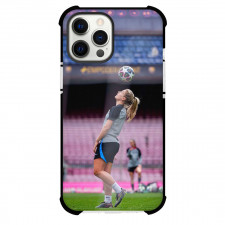 Alexia Putellas Phone Case For iPhone and Samsung Galaxy Devices - Alexia Putellas Practicing On Field