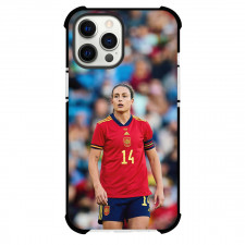 Alexia Putellas Phone Case For iPhone and Samsung Galaxy Devices - Alexia Putellas Spain Women's National Football Sad Portrait Euro 2022