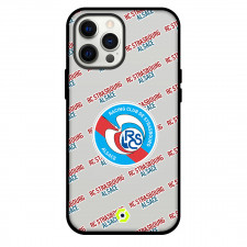 RC Strasbourg Alsace Football Club Phone Case For iPhone and Samsung Galaxy Devices - Alsace Football Club Medley Monogram Wordmark