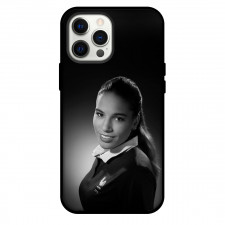 Amel Majri Phone Case For iPhone and Samsung Galaxy Devices - Amel Majri Side Portrait Grayscale
