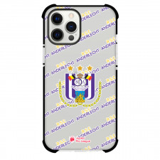 RSC Anderlecht Football Club Phone Case For iPhone and Samsung Galaxy Devices - Anderlecht Football Club Medley Monogram Wordmark