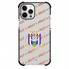 RSC Anderlecht Phone Case For iPhone and Samsung Galaxy Devices - Anderlecht Football Club Medley Monogram Wordmark