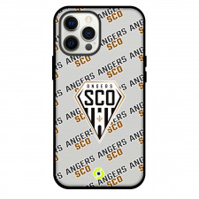 Angers SCO Football Club Phone Case For iPhone and Samsung Galaxy Devices - Angers Football Club Medley Monogram Wordmark