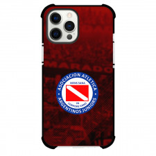 Asociacion Atletica Argentinos Juniors Phone Case For iPhone Samsung Galaxy Pixel OnePlus Vivo Xiaomi Asus Sony Motorola Nokia - Asociacion Atletica Argentinos Juniors Stadium With Logo Diagonal Stripe Red Effect