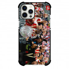 Arsenal F.C. Phone Case For iPhone And Samsung Galaxy Devices - Arsenal F.C. Group Photo Winning Celebration 2023