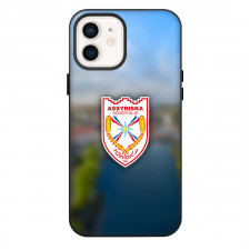 Assyriska FF Phone Case For iPhone Samsung Galaxy Pixel OnePlus Vivo Xiaomi Asus Sony Motorola Nokia - Assyriska FF Logo On Blur Background Football Club