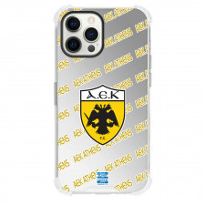 Aek Athens FC Phone Case For iPhone and Samsung Galaxy Devices - Athens Football Club Medley Monogram Wordmark
