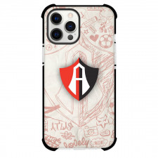 Atlas Futbol Club Phone Case For iPhone Samsung Galaxy Pixel OnePlus Vivo Xiaomi Asus Sony Motorola Nokia - Atlas Futbol Club Logo with Sketch Art Effect