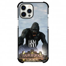 Associacao Atletica Ponte Preta Phone Case For iPhone Samsung Galaxy Pixel OnePlus Vivo Xiaomi Asus Sony Motorola Nokia - Associacao Atletica Ponte Preta Gorilla Protecting Stadium with Logo Sky Background
