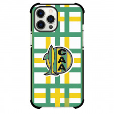 Club Atletico Aldosivi Phone Case For iPhone Samsung Galaxy Pixel OnePlus Vivo Xiaomi Asus Sony Motorola Nokia - Club Atletico Aldosivi Logo with Vertical Stripe Green Effect