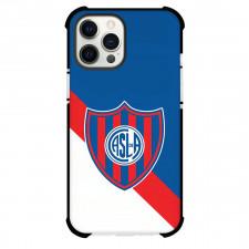 Club Atletico San Lorenzo de Almagro Phone Case For iPhone Samsung Galaxy Pixel OnePlus Vivo Xiaomi Asus Sony Motorola Nokia - Club Atletico San Lorenzo de Almagro Logo Effect Background with Logo