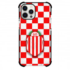 Club Atletico Barracas Central Phone Case For iPhone Samsung Galaxy Pixel OnePlus Vivo Xiaomi Asus Sony Motorola Nokia - Club Atletico Barracas Central with Logo Red Checkerboard Effect