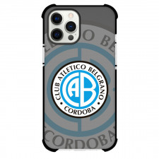 Club Atletico Belgrano Phone Case For iPhone Samsung Galaxy Pixel OnePlus Vivo Xiaomi Asus Sony Motorola Nokia - Club Atletico Belgrano Logo with Blurred Effect Logo