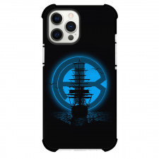 Club Atletico Belgrano Phone Case For iPhone Samsung Galaxy Pixel OnePlus Vivo Xiaomi Asus Sony Motorola Nokia - Club Atletico Belgrano with Logo Silhouette Blue Effect