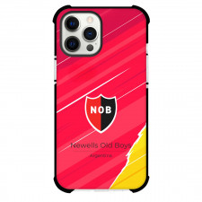 Club Atletico Newell's Old Boys Phone Case For iPhone Samsung Galaxy Pixel OnePlus Vivo Xiaomi Asus Sony Motorola Nokia - Club Atletico Newell's Old Boys Logo with Diagonal Stripe Red Effect