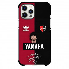 Club Atletico Newell's Old Boys Phone Case For iPhone Samsung Galaxy Pixel OnePlus Vivo Xiaomi Asus Sony Motorola Nokia - Club Atletico Newell's Old Boys Football Legend with Logo Red and Black Effect