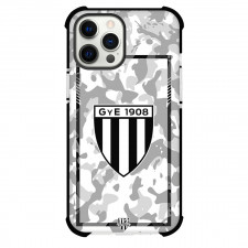 Club Atletico Gimnasia y Esgrima Mendoza Phone Case For iPhone Samsung Galaxy Pixel OnePlus Vivo Xiaomi Asus Sony Motorola Nokia - Club Atletico Gimnasia y Esgrima Mendoza Logo with Grey Camo Texture
